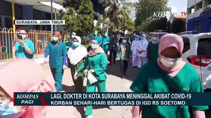 Lagi, Dokter di Kota Surabaya Meninggal Akibat Covid-19
