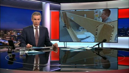 British company creates cardboard shields in the fight against Covid-19