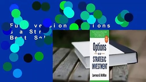 Full version  Options as a Strategic Investment  Best Sellers Rank : #5