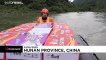 شاهد: السيول تغمر أجزاء واسعة من جنوب الصين