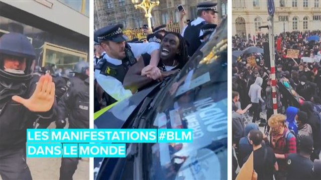 Les manifestations #BLM se sont propagées bien au-delà des frontières américaines