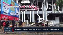 Toko Elektronik di Solo Ludes Terbakar