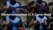 Memories(maroon 5) X Canon Rock  --cover gitar