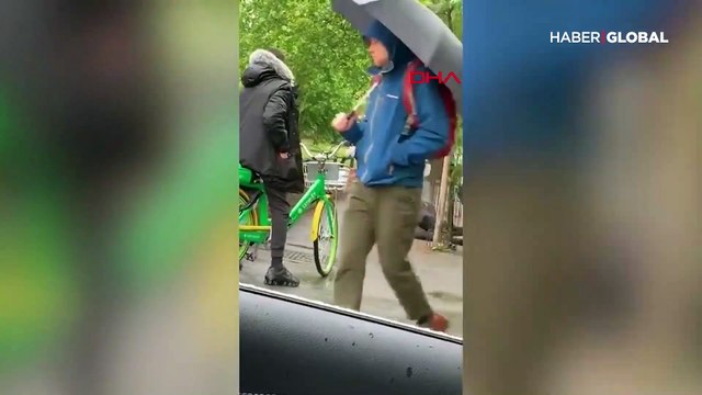 Bu kez polisler şiddet kurbanı oldu