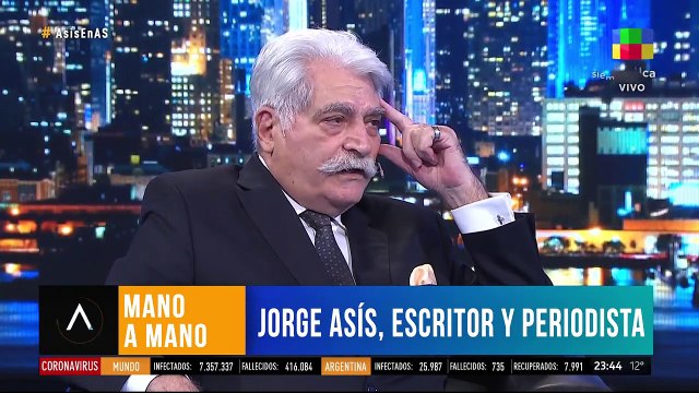 Jorge Asís mano a mano con Luis Novaresio