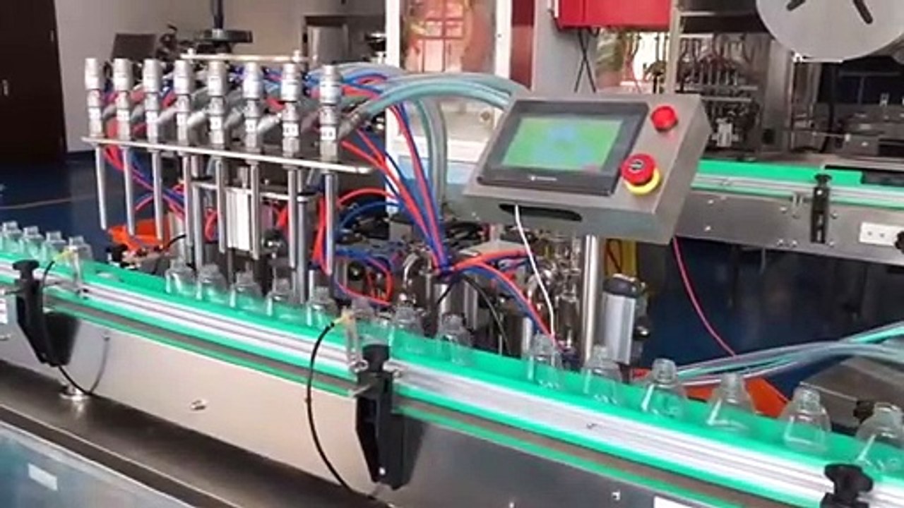 8 Head Automatic Hand Sanitizer Filling Machine