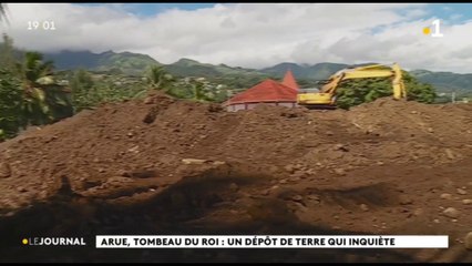 Tombeau du roi, un tas de terre qui dérange