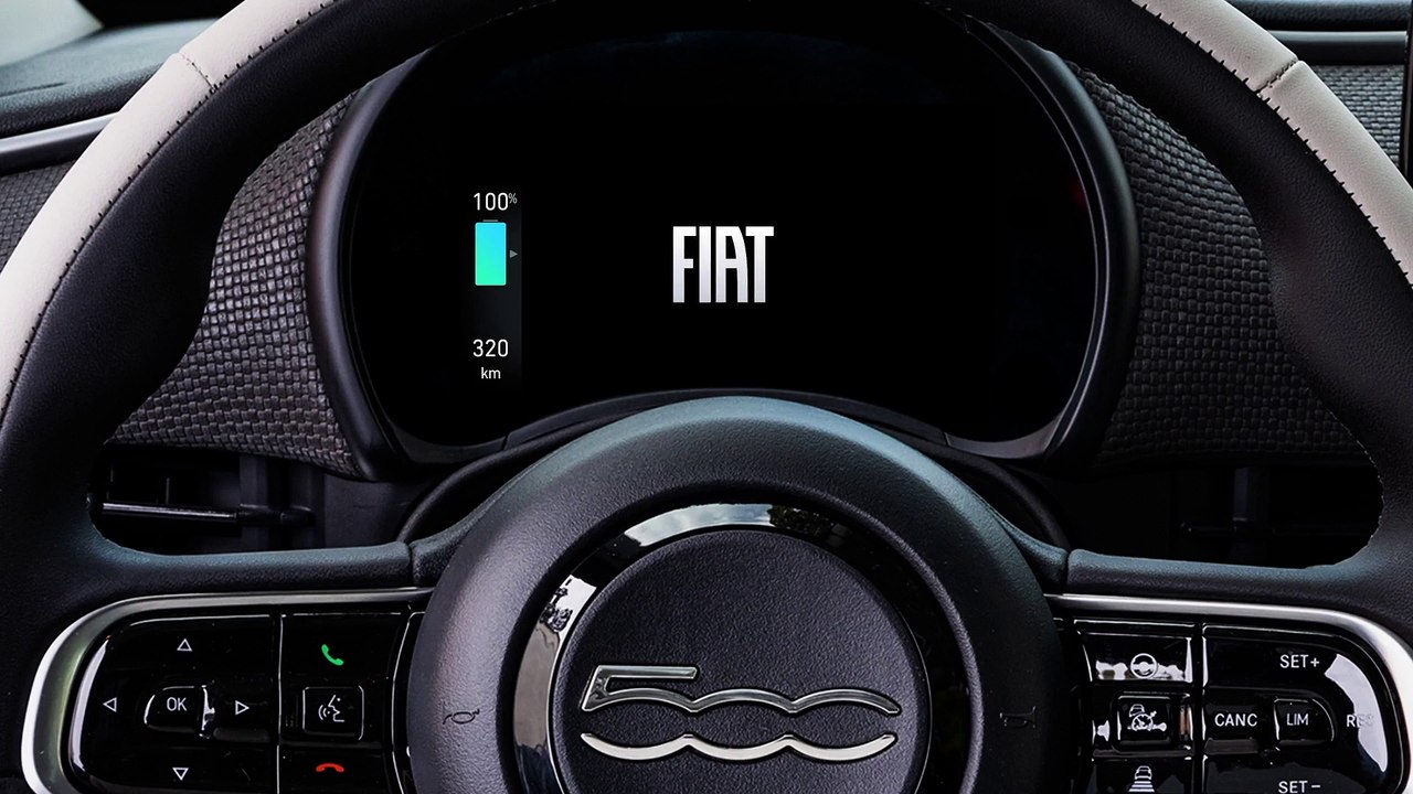 Der neue Fiat 500 'la Prima' - das Interieur Design