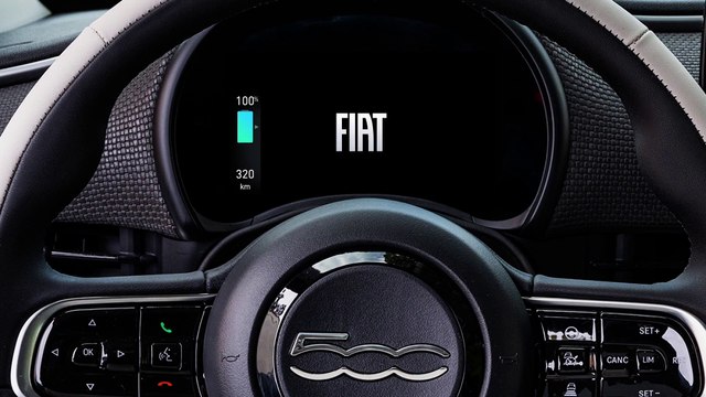 Der neue Fiat 500 la Prima - das Interieur Design