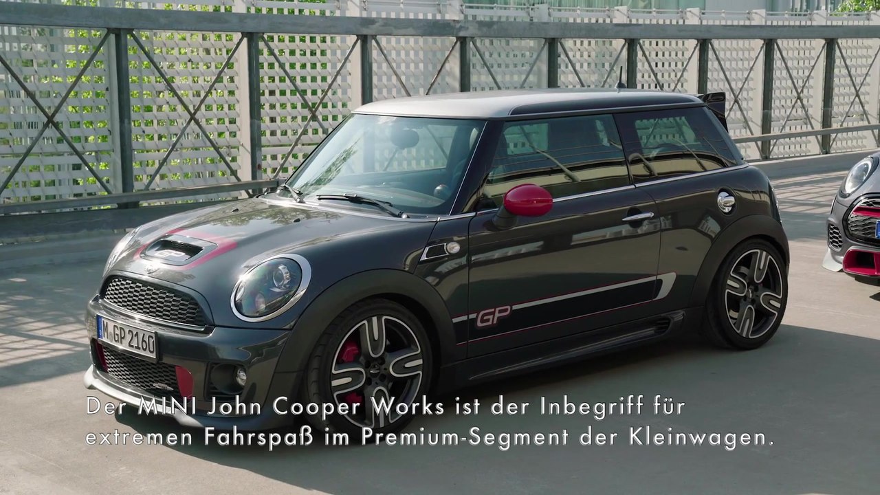 Vom Rennsport inspiriert - Das John Cooper Works GP Paket