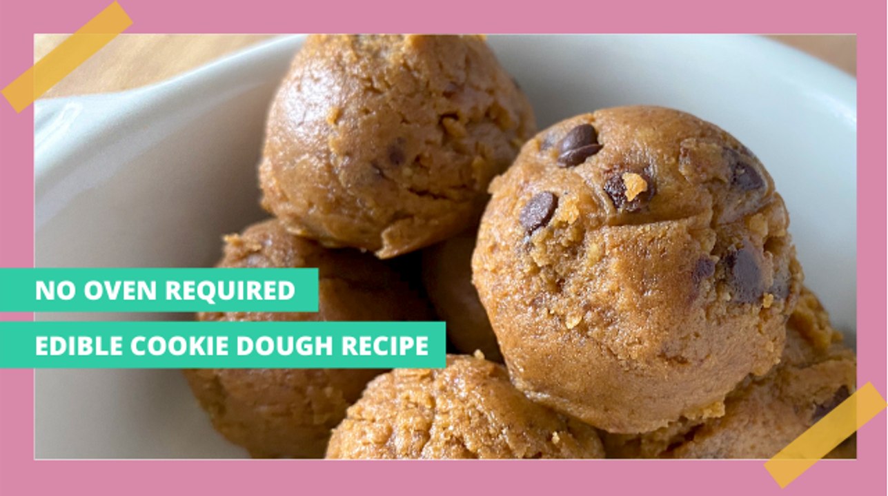 Easy, No Bake Edible Cookie Dough