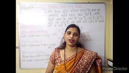 Present continuous tense tense ll
