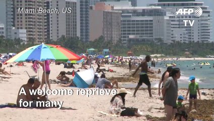 Miami beaches open after three months of COVID-19 closure