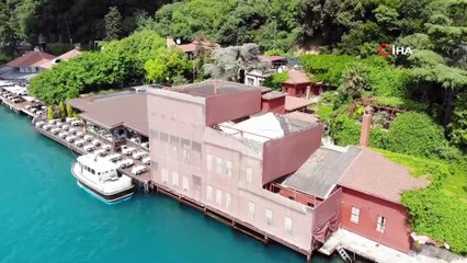 Geminin çarptığı tarihi yalının son hali böyle görüntülendi