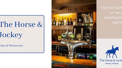 Perfect Puns in Rutland- The Horse & Jockey