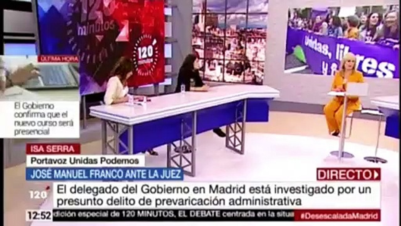 García Juez le recuerda a Isa Serra como llamó 'hija de puta y mala madre' a una policía