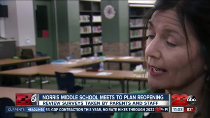 The Norris School District discusses reopening