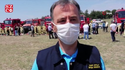 Ormancılardan nefes kesen yarışma