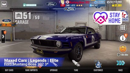 CSR Racing 2 | Maxed Cars | Legends | Elite | Ford Mustang Boss 302 3* -  video Dailymotion