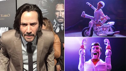 Keanu Reeves Shares A Lot Of Similarities With His Toy Story Character Caboom