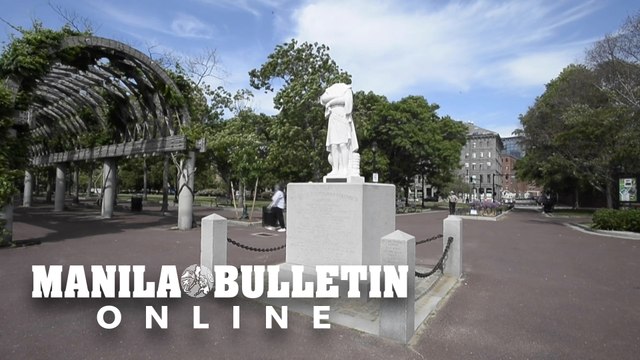 Christopher Columbus statue beheaded in Boston