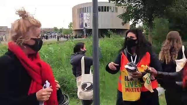 Over 10,000 protesters join peaceful Black Lives Matter rally in Amsterdam