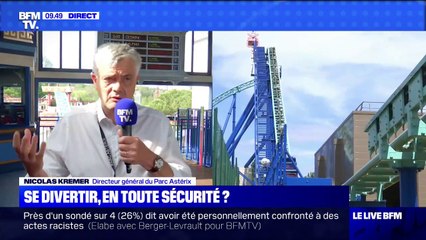 Nicolas Kremer, directeur du Parc Astérix: "Les gens viennent pour se détendre, il n'est pas question de les enfermer dans des mesures trop contraignantes"