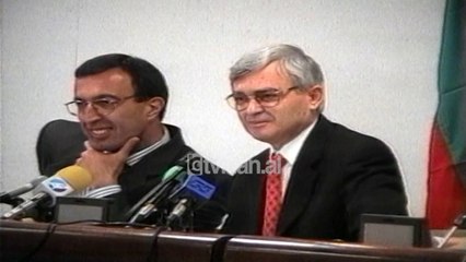 Presidenti Mejdani takim me Stojanov - (29 Maj 2000)