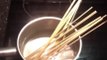 Girl Confuses Cocktail Sticks With Spaghetti Noodles and Starts Cooking Them in Boiling Water