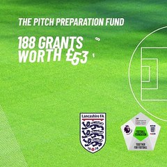 Grants for Lancashire football