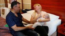 Ukraine: Parents meet surrogate babies after lockdown lifts