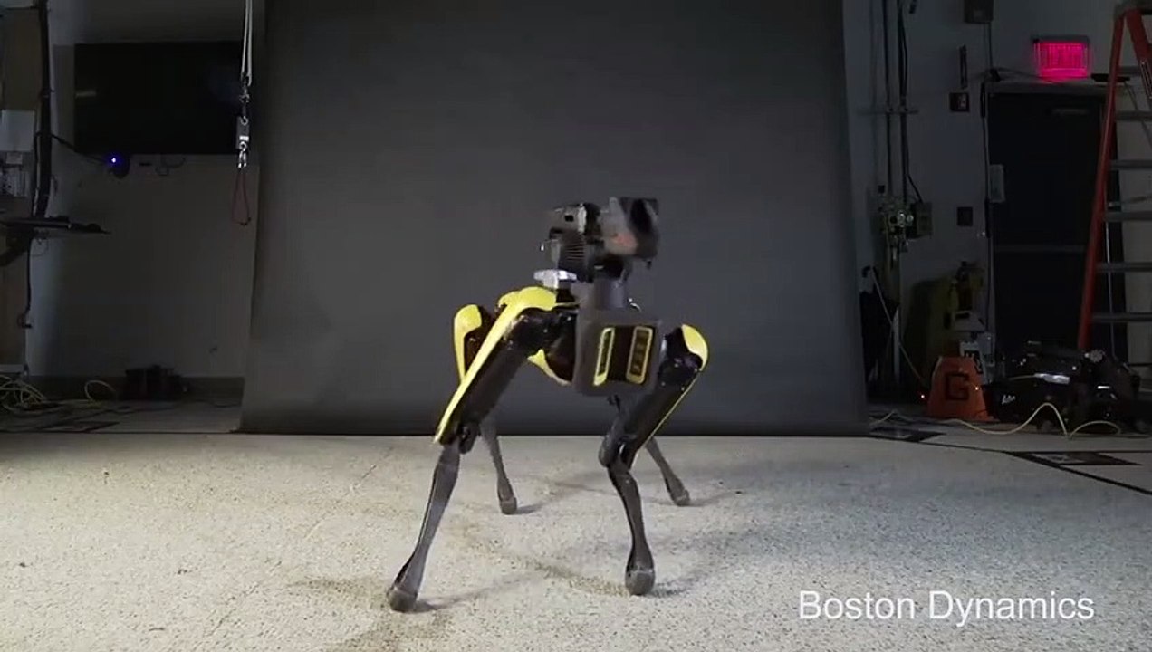 Un robot qui danse