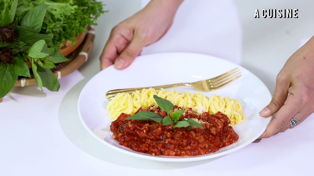 แจกสูตรสปาเกตตีซอสหมู สูตร คีโตเจนิค โดย คุณไอซ์ เจ้าของเพจ THAI KETO PAL