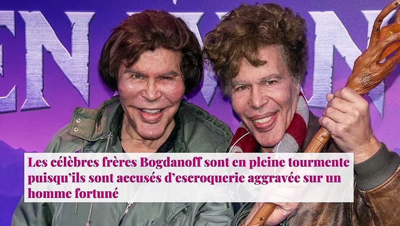 Igor et Grichka Bogdanoff accusés d’escroquerie, ils s’expliquent