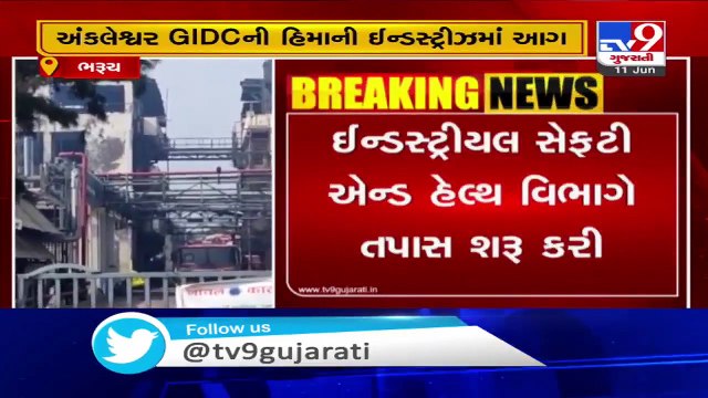 Bharuch- Fire in industry at Ankleshwar GIDC leaves one dead