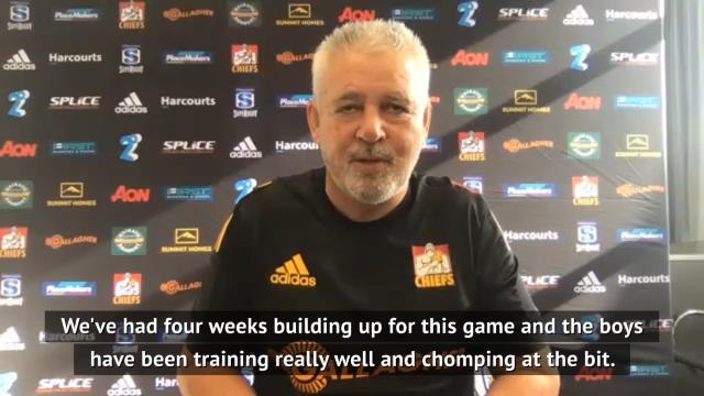 Gatland excited for packed crowds as Super Rugby returns