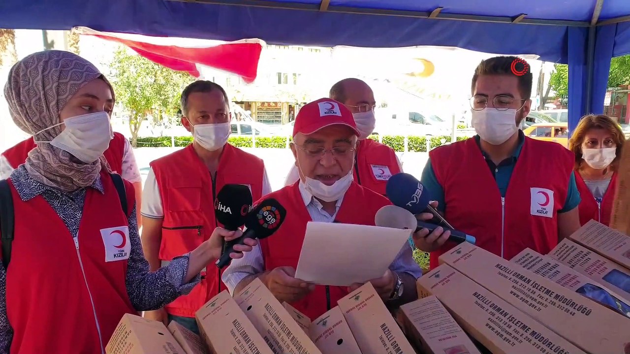 Kızılay, kuruluşunun 152. yılı anısına bin 152 fidan dağıttı