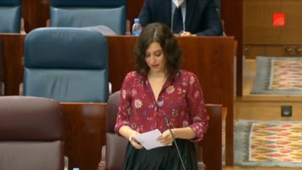 Ayuso sobre los traslados de mayores: "Nunca ha sido una orden política"