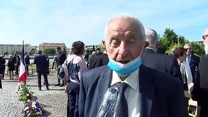 Le maire du Rove Georges Rosso rend hommage à Paul Lombard