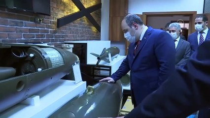 Bakan Varank, MKEK Çelikhane ve Mühimmat fabrikalarında incelemelerde bulundu - KIRIKKALE