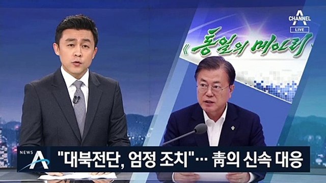 靑은 “대북전단 살포, 엄정 조치”…北은 문 대통령 비난