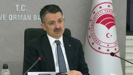 Pakdemirli: "Başaktaki bir buğday tanesinin bile zayi edilmemesi için gerekli tespit çalışmalar yapılmalıdır" - ANKARA