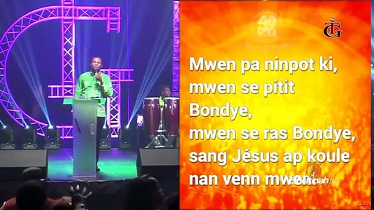 Pastor Gregory Toussaint- Mwen Se Ras Bondye (Prières de Guerre Spirituelle)