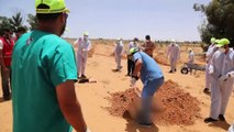 Libya’nın Terhune kentindeki bir arazide toplu mezar bulundu