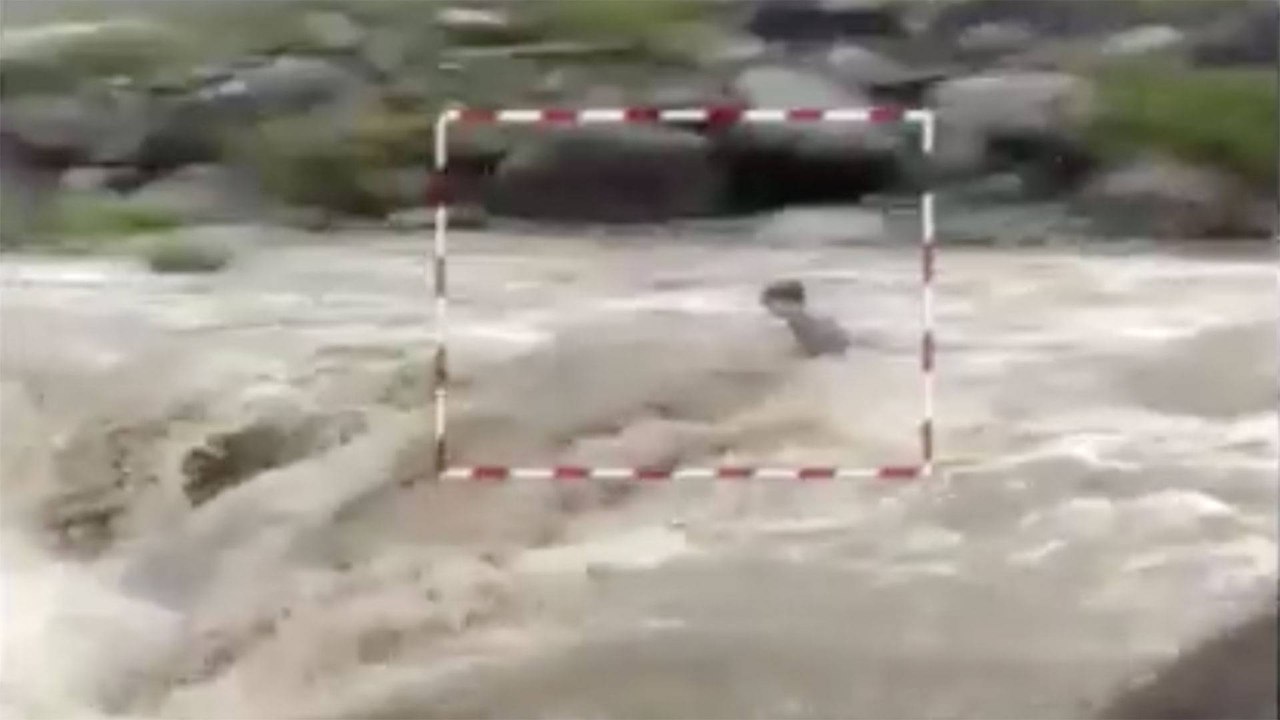 Locals rescue 4 children trapped in flash flood in Chamba