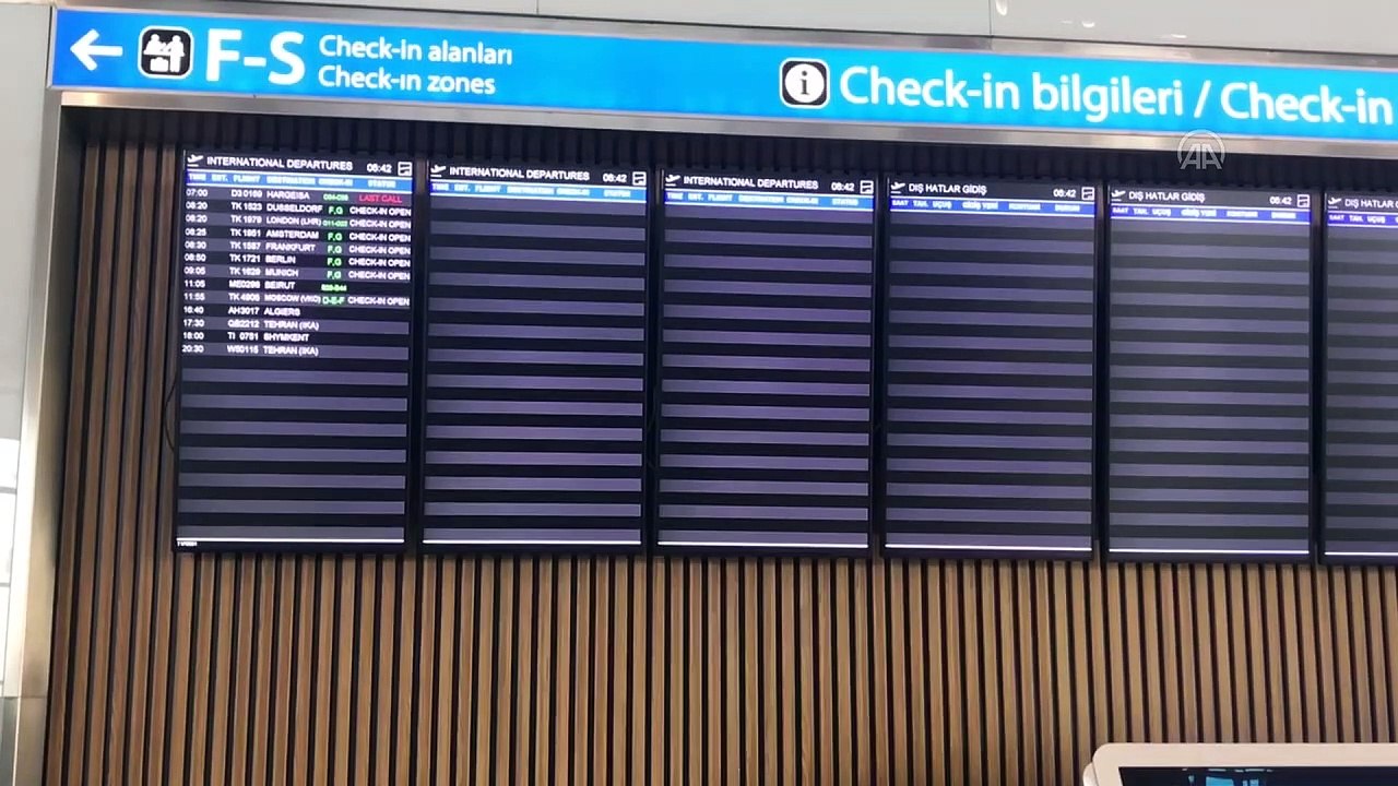İstanbul Havalimanı'nda yurt dışı uçuşları yeniden başladı - İSTANBUL