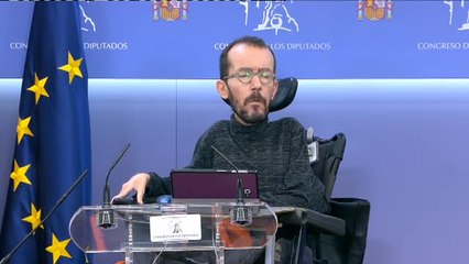 UP presenta sin el PSOE su propuesta de comisión de investigación del rey emérito para que comparezca en el Congreso