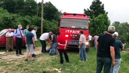 Devrilen sondaj kamyonu eve çarptı: 1 ölü - SAKARYA