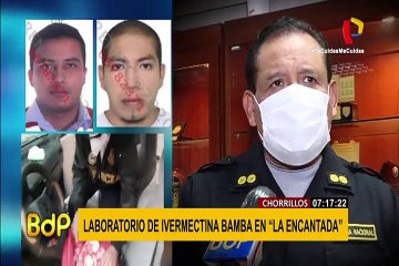 Chorrillos: Policía incauta medicamentos bambas en un laboratorio