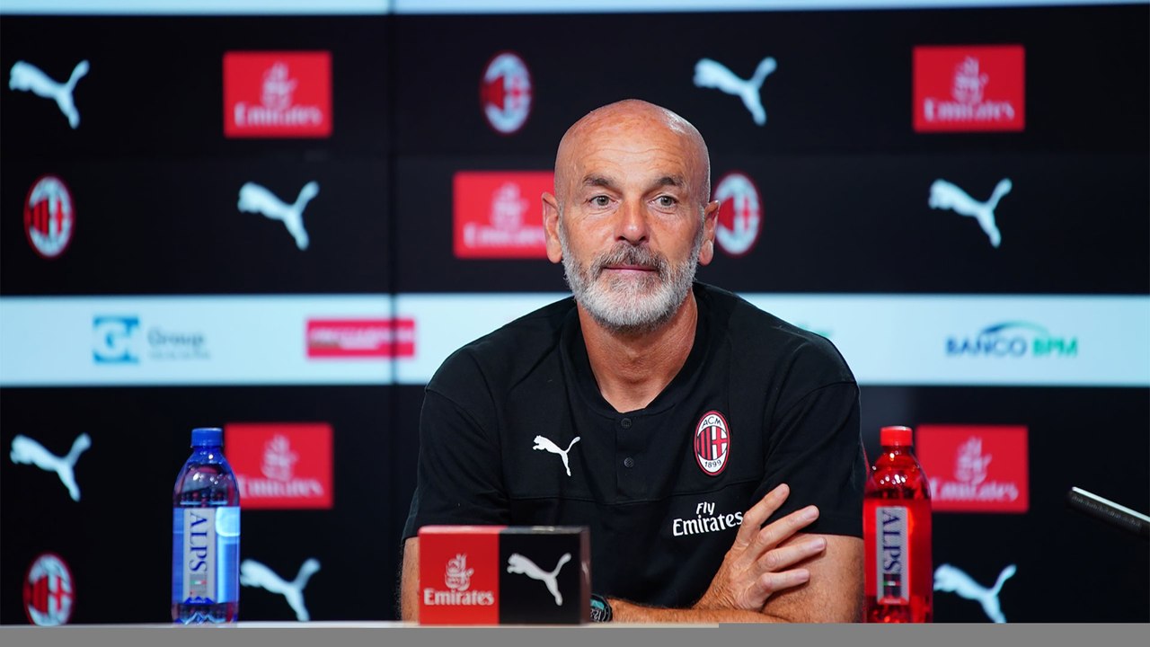 Pioli: "We're focused on the objective"